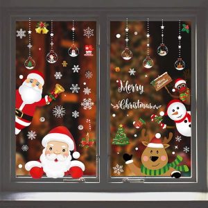 Kalėdiniai Langų Lipdukai, WindowStickers (97 vnt.)