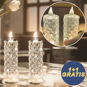 1+1Candle, LED šventinė žvakė