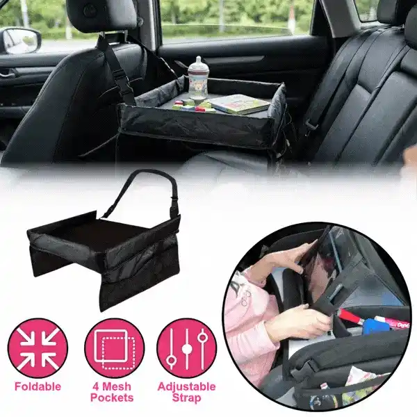 Tray, vaikiškas kelioninis staliukas