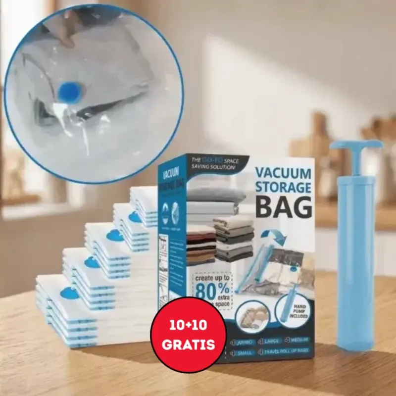 Vakuuminiai drabužių laikymo maišai SpaceBags
